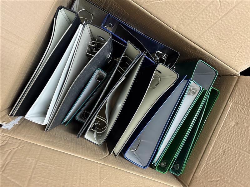 Ringmappen / Klasseurs, Ophalen