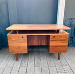 Prachtig vintage bureau met zwevend blad., Ophalen, Bureau