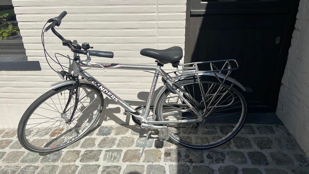 Heren stadsfiets met versnelling achter, Enlèvement, Comme neuf, Vitesses