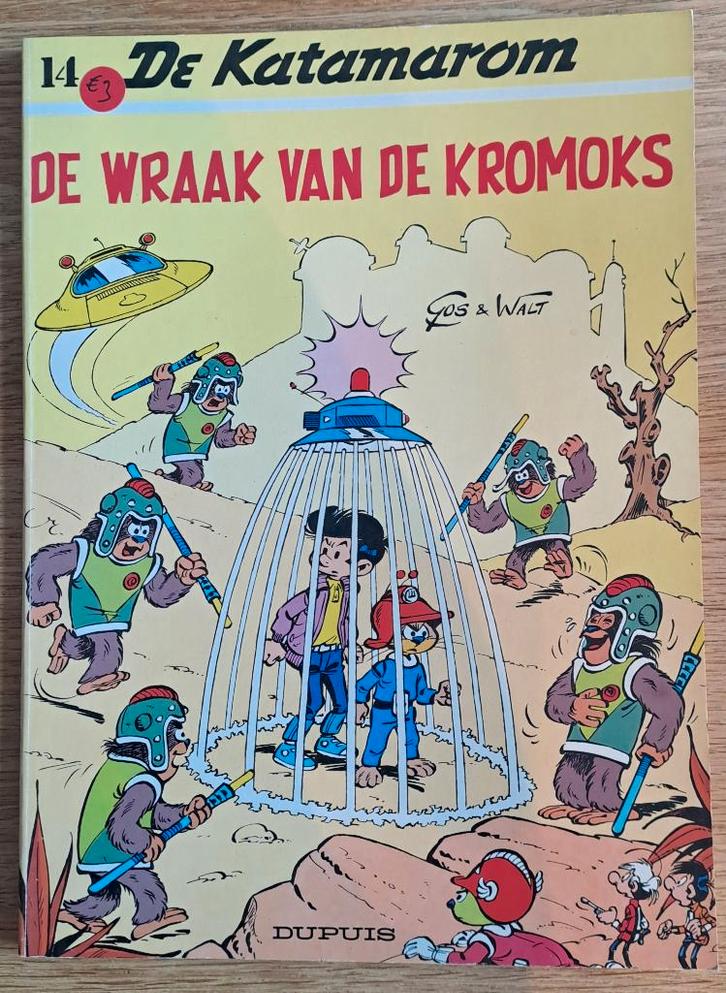 14 - De Katamarom - De Wraak van de Kromoks, Boeken, Stripverhalen, Gelezen, Eén stripboek, Ophalen of Verzenden