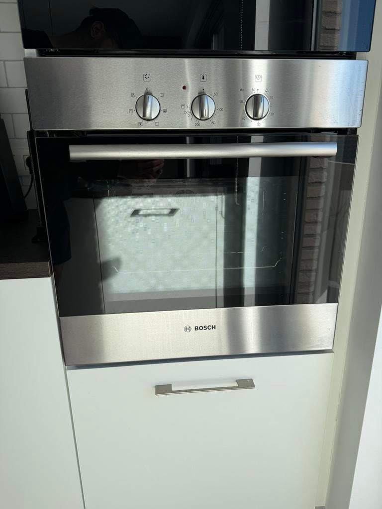 Bosh inbouwoven roestvrij staal HBN311E2/01, Electroménager, Fours, Utilisé, Encastré, 45 à 60 cm, 45 à 60 cm, Air chaud, Enlèvement