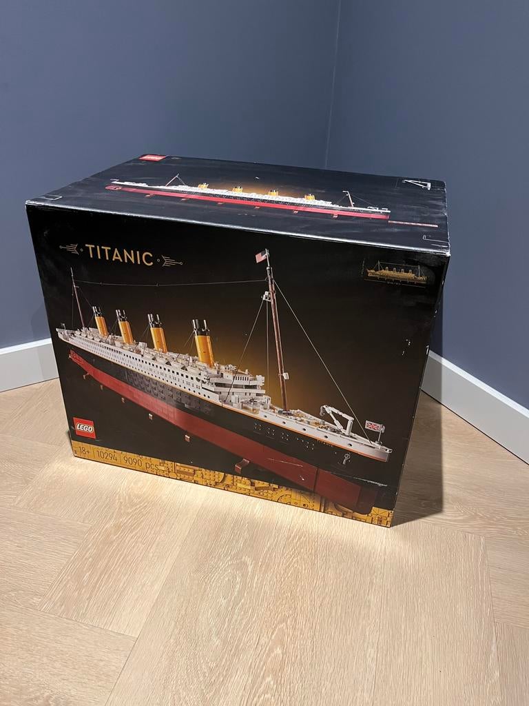 Lgo icons 10294 titanic, Kinderen en Baby's, Speelgoed | Duplo en Lego, Ophalen, Lego, Zo goed als nieuw, Compleet