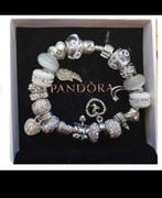 Bracelet Pandora inclus 18 charmes, Argent, Argent