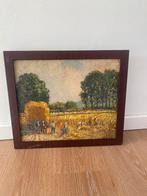 Klein schilderij, Ophalen