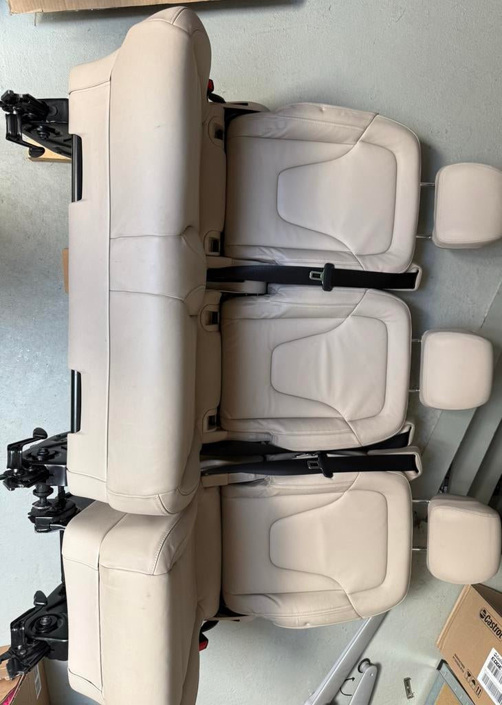 Mercedes W447 Comfort achterbank 2+1 V klasse nappa leder, Enlèvement, Utilisé, Mercedes-Benz