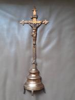 Mooi oud koperen kruisbeeld, Enlèvement, Cuivre