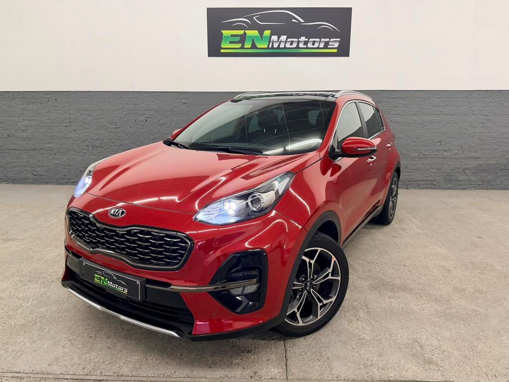 Kia Sportage GT-Line 46.000KMS, Autos, Euro 6, Boîte manuelle, Entretenue par le concessionnaire, Noir