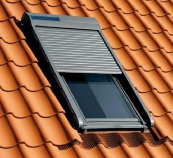 Volet solaire velux NEUF SSL SK08 114x140 + option pose, Bricolage & Construction, Volets, Neuf, Enlèvement