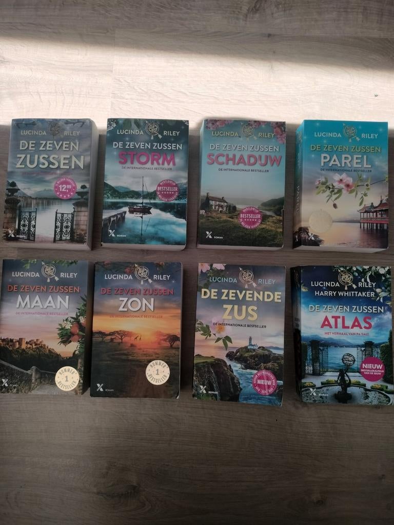 Lucinda Riley - De zeven zussen reeks, Livres, Littérature, Utilisé, Enlèvement