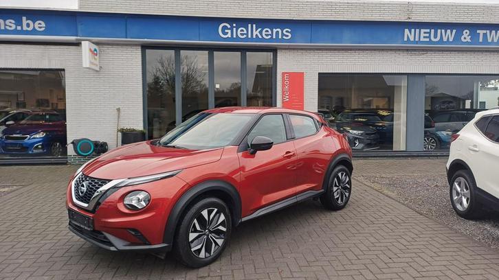 Nissan Juke 1.0 DIG-T*40000KM.* 1J.GARANTIE, Auto's, Nissan, Bedrijf, Te koop, Juke, ABS, Achteruitrijcamera, Adaptieve lichten