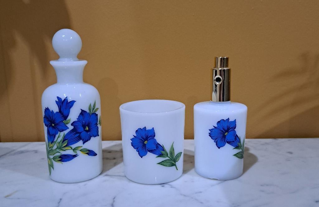 Set de salle de bain VINTAGE, Maison & Meubles, Enlèvement, Comme neuf