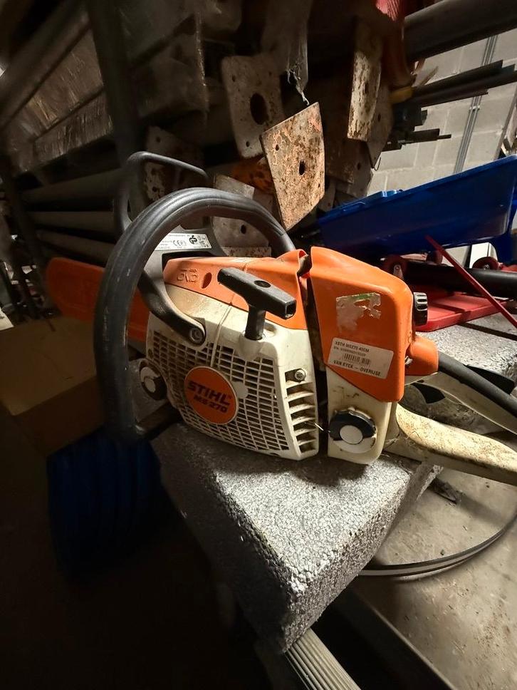 Stihl MS 270 — Tronçonneuse à essence, Bricolage & Construction, Outillage | Pièces de machine & Accessoires, Utilisé, Enlèvement
