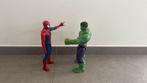 Marvel spiderman en hulk - 30 cm, Kinderen en Baby's, Ophalen, Zo goed als nieuw