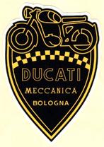 Ducati Meccanica Bologna sticker #2, Motoren, Verzenden