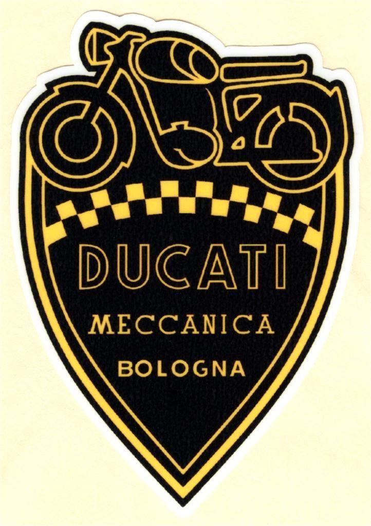 Ducati Meccanica Bologna sticker #2, Motoren, Accessoires | Stickers, Verzenden