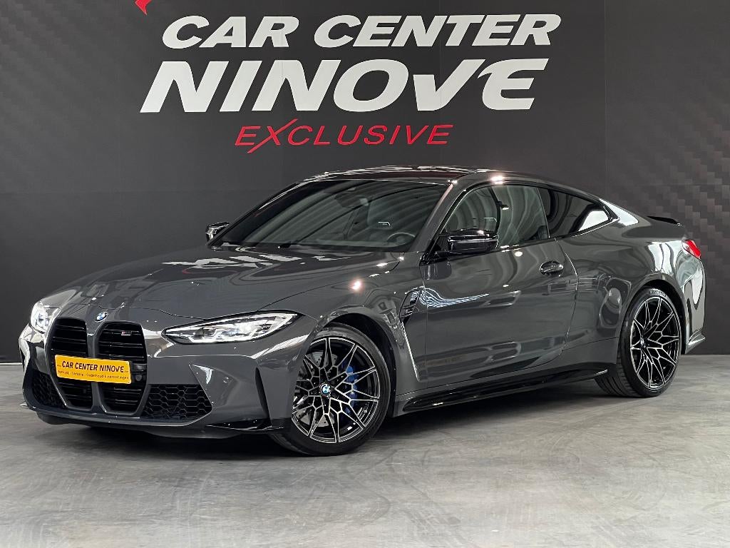 BMW M4 Compétition * 38 800 km * Gris Dravit * 510 CV, Autos, BMW, Entreprise, Achat, Série 4, ABS, Phares directionnels, Airbags