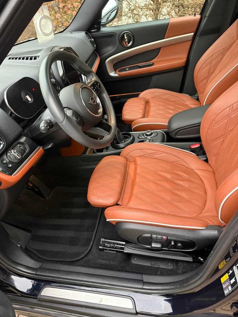 MINI Countryman Cooper SE ALL4 — FULL OPTIES, Auto's, Mini, Euro 6, Countryman, Zwart, Leder