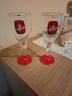2 Bierglazen : La Guillotine / Brouwerij Huyghe Melle, Verzamelen, Ophalen of Verzenden, Gebruikt, Bierglas