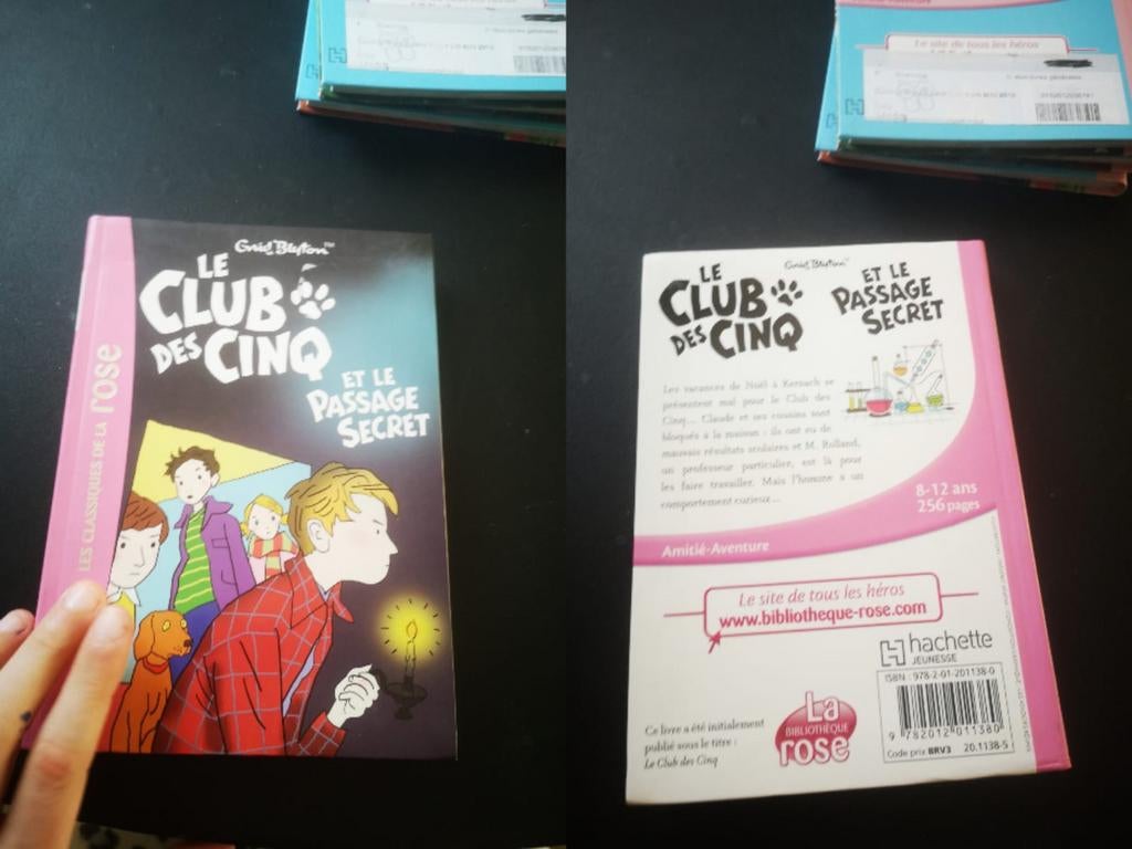 Livre Le club des cinq et le passage secret, Livres