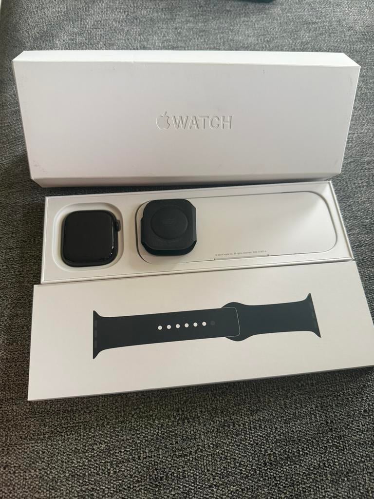 Apple watch series 10 Gps 46mm, Handtassen en Accessoires, Smartwatches, Ophalen, GPS, Zo goed als nieuw