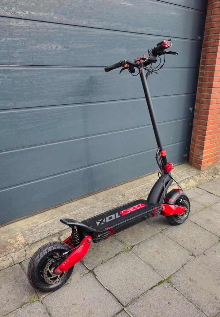 Trotinette électrique zero 10X 60V, Vélos & Vélomoteurs, Trottinettes, Utilisé, Enlèvement