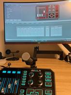 GoXLR + Røde Podmic + Elgato LP arm, Enlèvement ou Envoi, Comme neuf, Micro studio