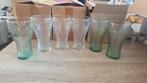 Cola glazen mc donalds 2017 complete set met doos, Verzamelen, Glas en Drinkglazen, Ophalen, Nieuw, Frisdrankglas