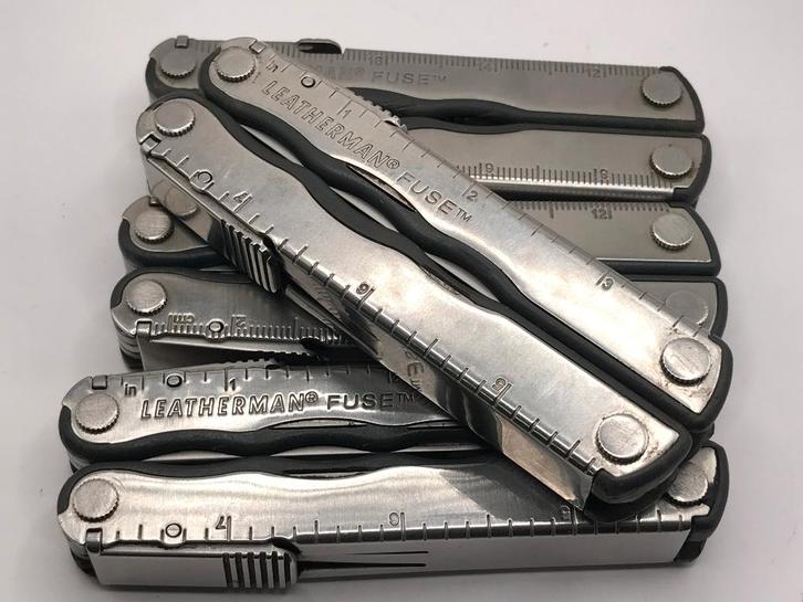 Trousse à outils multifonctions LEATHERMAN FUSE Silver 14, Caravanes & Camping, Outils de camping, Utilisé, Enlèvement ou Envoi