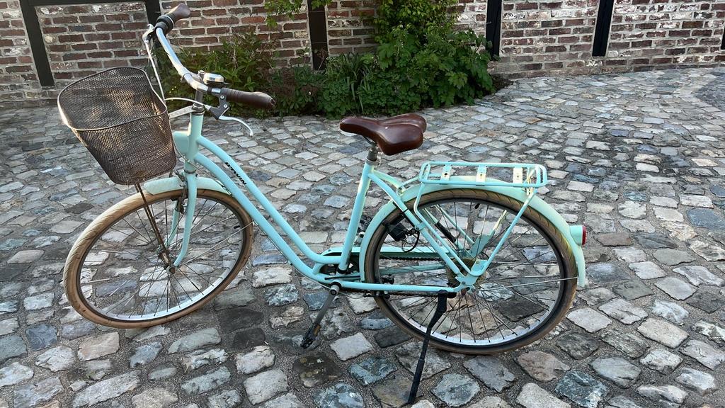 Vélo bleu pour femme, Vélos & Vélomoteurs, Enlèvement, Utilisé, Autres marques