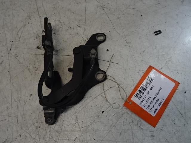 CHARNIERE DE CAPOT GAUCHE BMW 1 serie (E81), Autos : Pièces & Accessoires, Utilisé, BMW