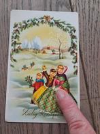 Retro onbeschreven nieuwjaarskaartje, Ophalen of Verzenden