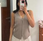 Top, Kleding | Dames, Topjes, Bruin, Nieuw, Zonder mouw, Maat 34 (XS) of kleiner
