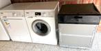 MIELE wasmachine + MIELE condensdroogkast, Ophalen, Minder dan 85 cm, Zo goed als nieuw, Voorlader