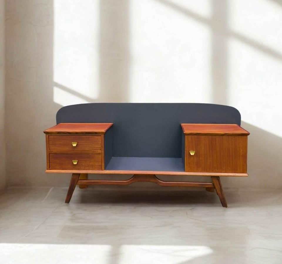 Armoire vintage, Avec tiroir(s), Moins de 25 cm, 100 à 150 cm, Enlèvement