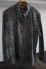 Chemisier noir et blanc "THE KOOPLES", THE KOOPLES, Envoi, Comme neuf, Noir