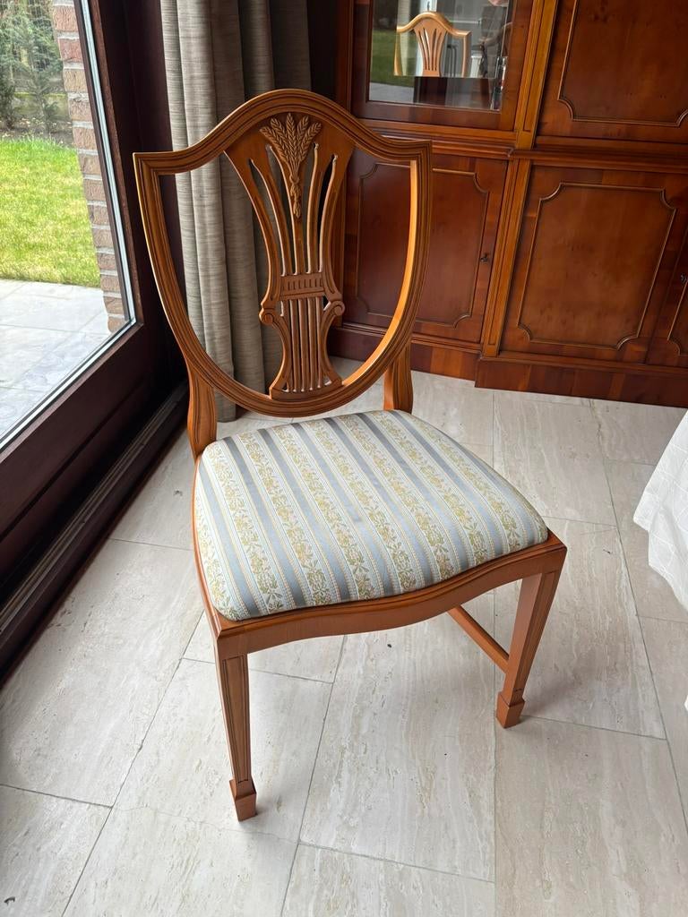 Klassieke Engelse Hepplewhite Stoelen, Antiek en Kunst, Ophalen