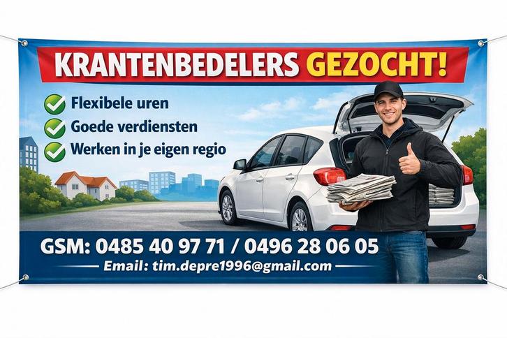 Krantenbezorger, Vacatures, Vacatures | Chauffeurs