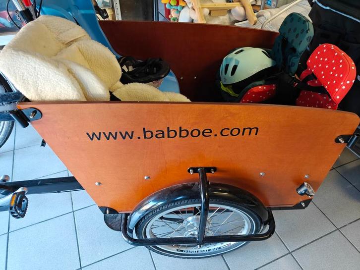 BABBOE BIG E- bakfiets electrisch nieuw, Fietsen en Brommers, Fietsen | Bakfietsen, Ophalen