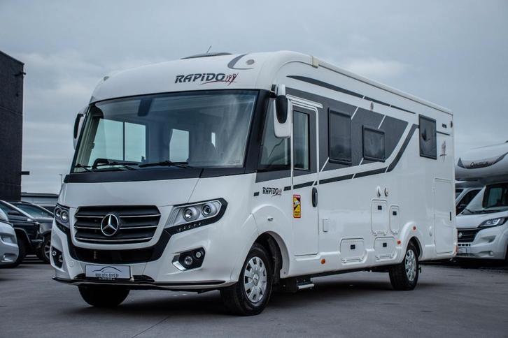 Le mobil-home Rapido M96, Caravanes & Camping, Camping-cars, Particulier, jusqu'à 4, Intégral, Rapido, Mercedes, Diesel, Automatique