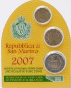 Blister San Marino 2007, Ophalen of Verzenden, San Marino, 2 euro