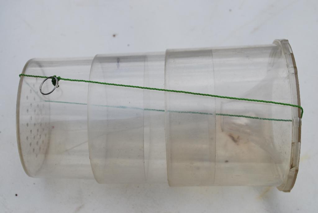 Piège à vairons, Enlèvement