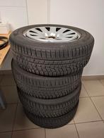 Set winterbanden Hankook 225/60 R17 op stalen velgen, Auto-onderdelen, Ophalen, Gebruikt, Velg(en), 17 inch