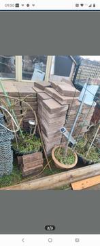 Dikke betonnen tegels, Tuin en Terras, Schuttingen, Ophalen