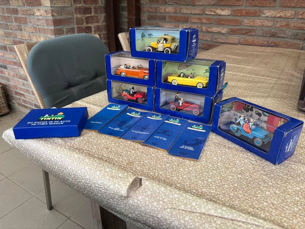 Kuifje (Tintin) verzamelauto’s  Atlas (1:43), Ophalen, Kuifje, Zo goed als nieuw