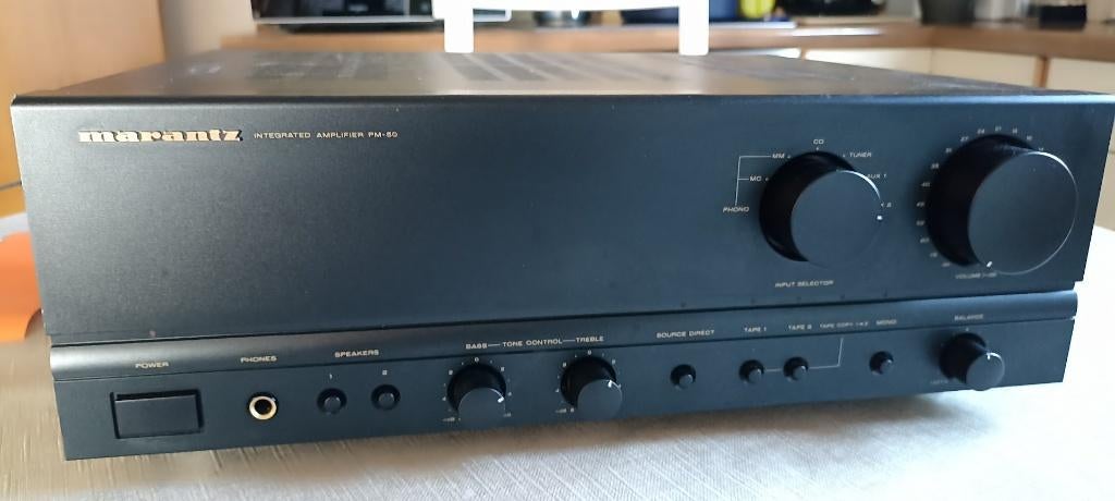 Marantz versterker, TV, Hi-fi & Vidéo, Amplificateurs & Ampli-syntoniseurs, Comme neuf, Stéréo, 60 à 120 watts, Marantz, Enlèvement