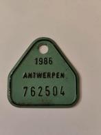 Fietstaksplaat, Ophalen