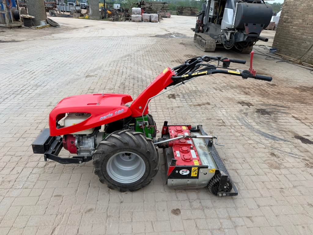 Motoculteur met rotoregg en bakfrees, Enlèvement