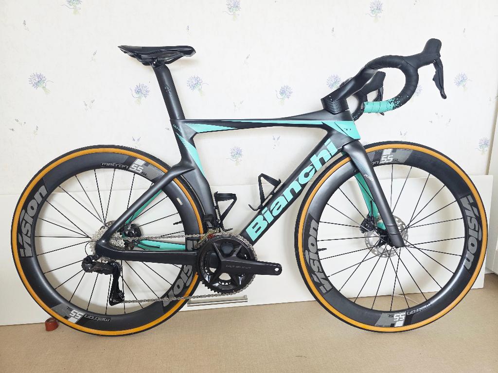 Bianchi Oltre PRO Ultegra DI2 2x 12v quasi neuf, Vélos & Vélomoteurs, Comme neuf, Enlèvement, 53 à 57 cm, Frein à disque