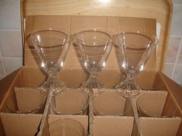 11 mooie kristallen drinkglazen voor € 5,00, Ophalen of Verzenden, Zo goed als nieuw, Overige typen