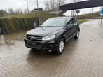 VOLKSWAGEN TOUAREG 3.0TDI AUTOMAAT 2011 218000KM AC 204PK, Auto's, Volkswagen, Euro 5, Zwart, Leder, Berline